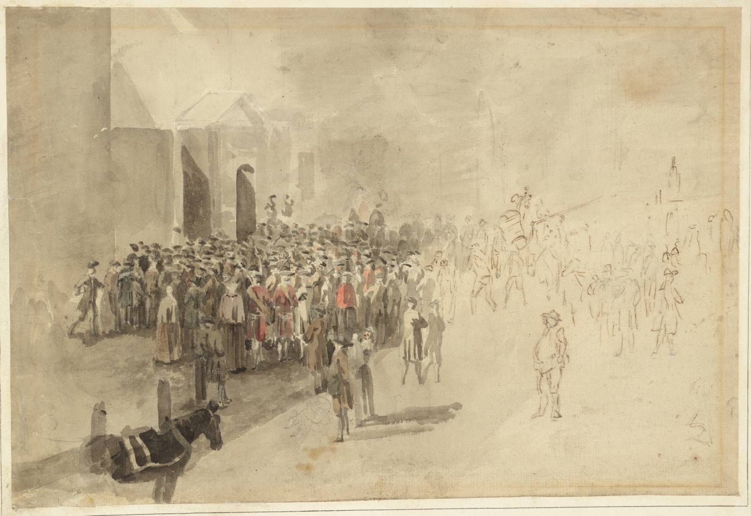 Figure 1.1 [Samuel Scott, A Crowd, n.d. c. 1760. T08478](https://www.tate.org.uk/art/artworks/scott-a-crowd-t08478). © Trustees of the Tate Gallery.